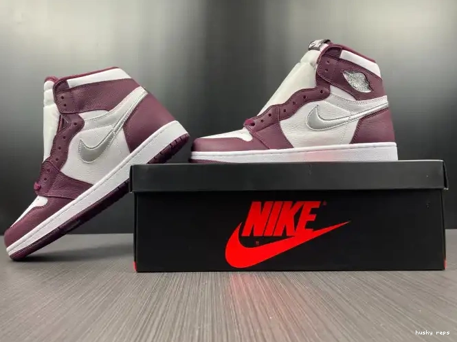 Cheap Husky Bordeaux 1 Air Jordan 555088-611 High OG 0512